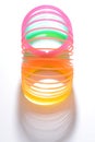Coil Spring Toy Royalty Free Stock Photo