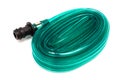 Coiled garden hose Royalty Free Stock Photo