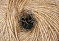 Coiled Patterns and Textures on Roll of String Twine