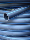 Coiled plastic tube