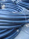 Coiled plastic tubes Royalty Free Stock Photo
