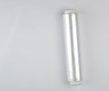 coiled roll of transparent polyethylene for food packaging Royalty Free Stock Photo