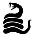 Coiled Snake Symbol