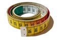 Coiled tape measure