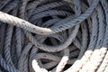 Coils of rope Royalty Free Stock Photo