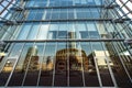 Coima Office Building reflection, Milan, Italy Royalty Free Stock Photo