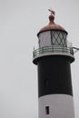 "Coimbatore,Tamil Nadu/India-15.05.2021: old lighthouse in pondicherry near white town