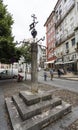 Coimbra Manueline Pillory Royalty Free Stock Photo