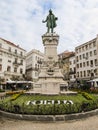 Statue in homage of Politician Joaquim Antonio de Aguiar at Largo da Portagem in Coimbra, Portugal