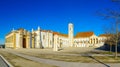 Old university courtyard in Coimbra