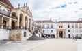 View of University. PaÃÂ§o das Escolas, the Old University Velha Universidade, Coimbra, Portugal Royalty Free Stock Photo