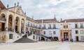 View of University. PaÃÂ§o das Escolas, the Old University Velha Universidade, Coimbra, Portugal Royalty Free Stock Photo