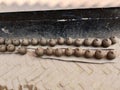 Coin box called Gullak drying in sunlight, Indian village life, clay business