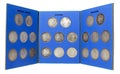 Coin Collection Royalty Free Stock Photo