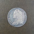 Coin - Crown of King George II Royalty Free Stock Photo