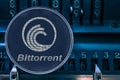 Coin cryptocurrency btt against the numbers of the arithmometer. bittorrent