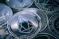 Coin cryptocurrency EOS on main altcoins