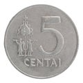 Coin Lithuanian cents