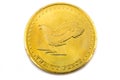 A coin from Gough Island Royalty Free Stock Photo