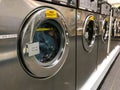 Coin-op Dryers with laundry