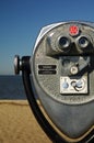 Coin operated binocular for a good view