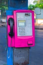 coin-operated pay phone Royalty Free Stock Photo