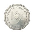 Coin Somaliland 10 shillings 2006 Fish