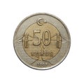Coin Turkey 50 kurush 2009