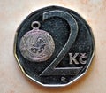 Coin - two-crown, Czech Republic