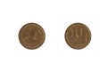 Coin USSR 10 kopecks.