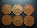 Coins. Australian Pennies