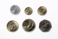 Coins from Cyprus Royalty Free Stock Photo