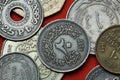Coins of Egypt Royalty Free Stock Photo