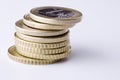 Coins and money Royalty Free Stock Photo