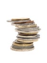 Coins stack 2 Royalty Free Stock Photo