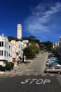 Coit Tower,San Francisco Royalty Free Stock Photo