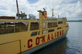 Cokaliong freight ferry Royalty Free Stock Photo