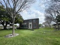 Coke museum downtown Lakeland Florida old brick building distant