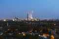 Coking Plant And Steel Plant At Night