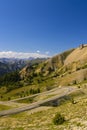 Col de la Bonette, Mercantour national park,  border Alpes-Maritimes and Alpes-de-Haute-Provence, France Royalty Free Stock Photo