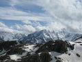 From col du galibier Royalty Free Stock Photo