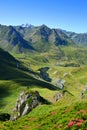 Col du Tourmalet in Pyrenees mountains. France Royalty Free Stock Photo