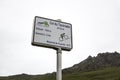 Tour de France Col du Tourmalet Road Sign Royalty Free Stock Photo