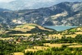 Col-Saint-Jean (France), mountain landscape Royalty Free Stock Photo