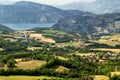 Col-Saint-Jean (France), mountain landscape Royalty Free Stock Photo