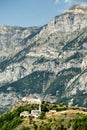 Col-Saint-Jean (France), mountain landscape Royalty Free Stock Photo