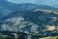 Col-Saint-Jean (France), mountain landscape Royalty Free Stock Photo