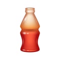 Cola bottle jelly candy icon.