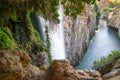 Cola de Caballo horsetail waterfall, Monasterio de Piedra, Nuevalos, Zaragoza, Spain