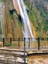 Cola de Caballo waterfall, Mexico Royalty Free Stock Photo